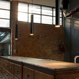 Look Pendant Light 1000mm Drop - Brass in situ