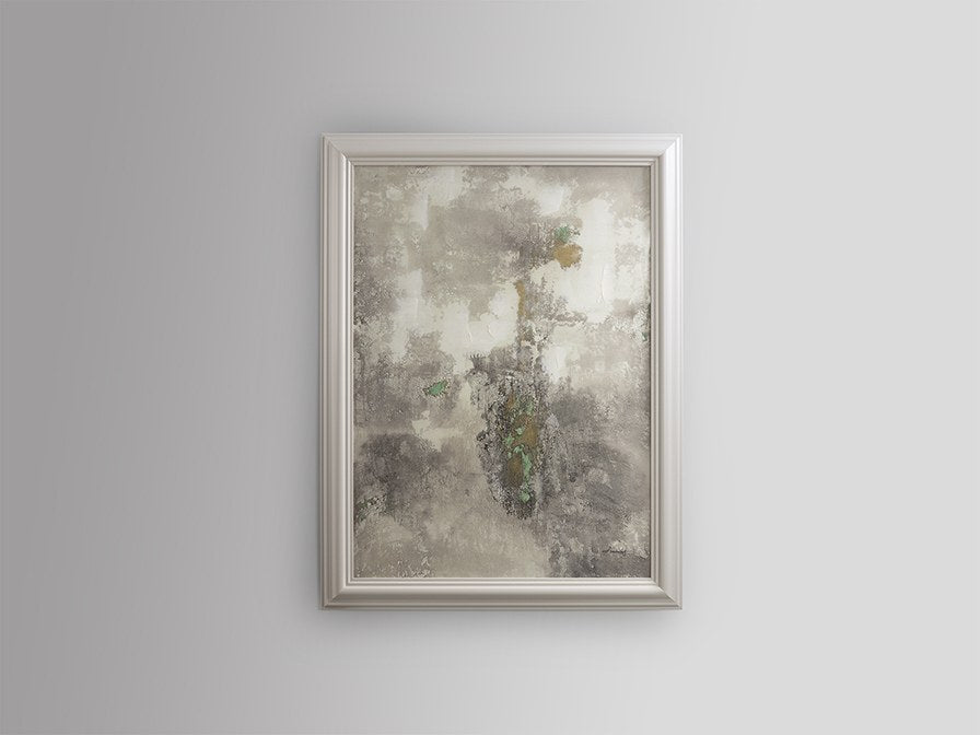Matiz Canvas Wall Art - Black