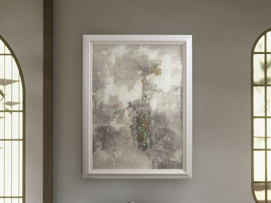 Matiz Canvas Wall Art - Black