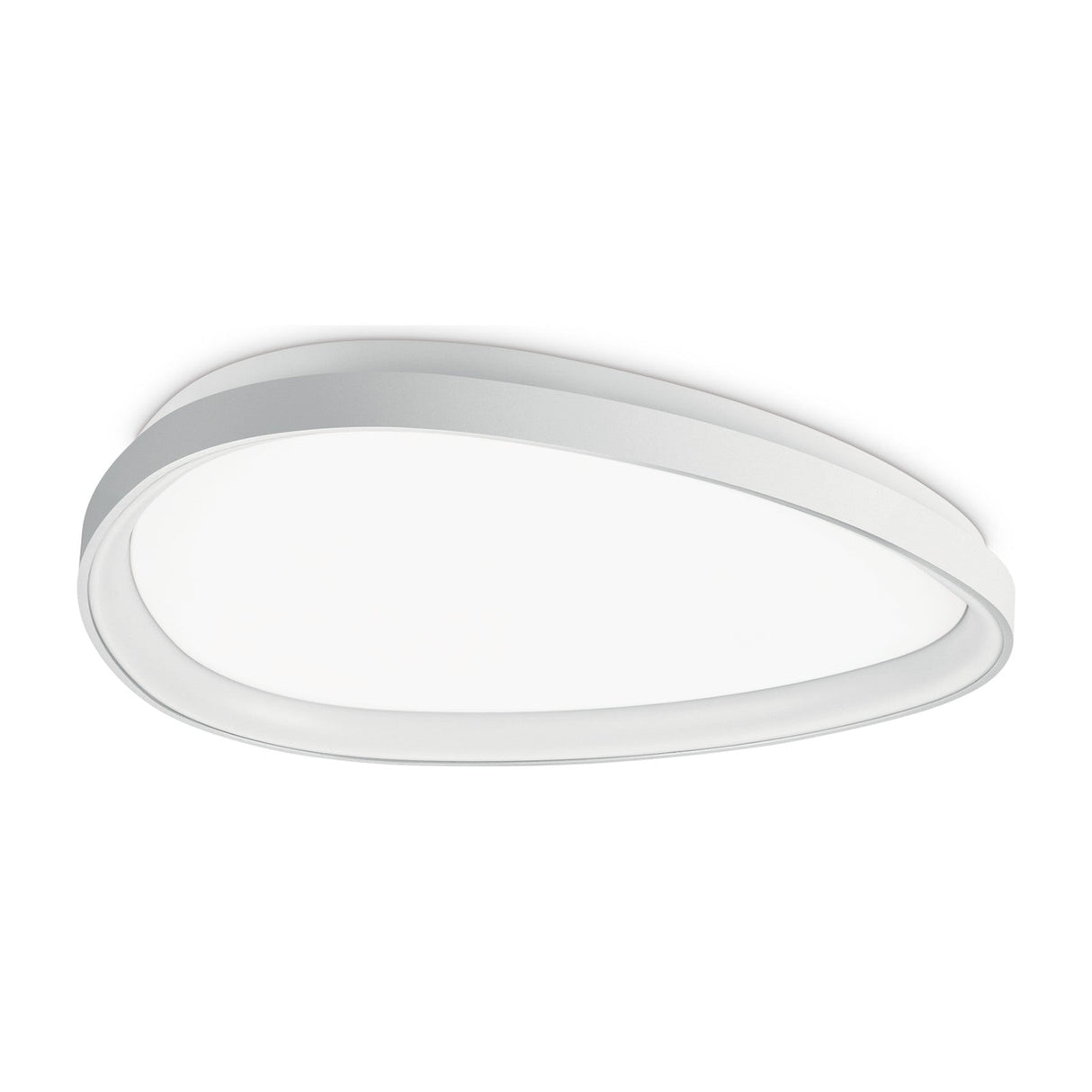 Gemini Flush Ceiling Light 610mm 4000K - White