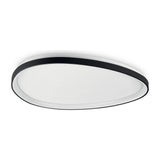 Gemini Flush Ceiling Light 810mm 4000K - Black