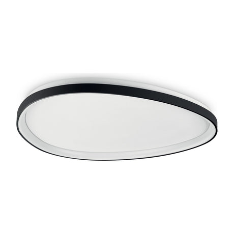 Gemini Flush Ceiling Light 810mm 4000K - Black