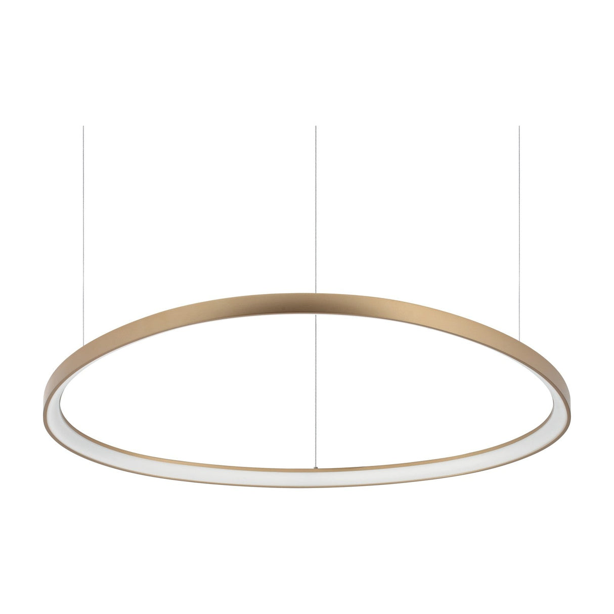 Gemini Pendant Light 1050mm 4000K - Brushed Brass