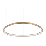 Gemini Pendant Light 1050mm 4000K - Brushed Brass