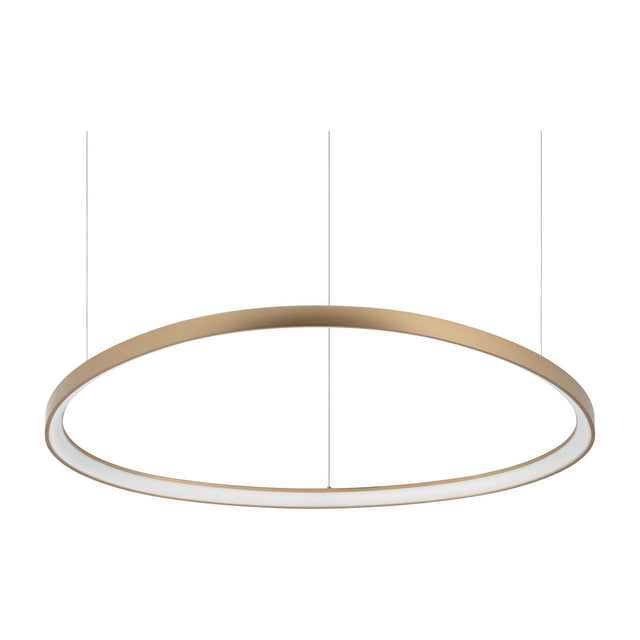 Gemini Pendant Light 1050mm 4000K - Brushed Brass