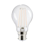 B22 GLS Filament LED Bulb 7W Dimmable - Warm White