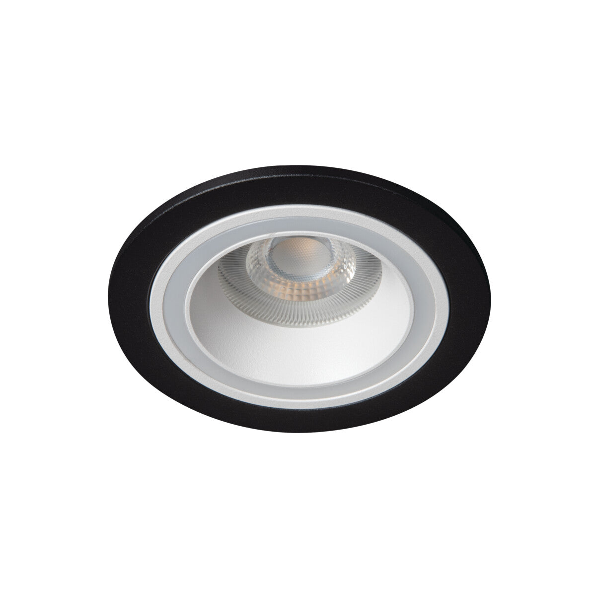 GU10 Recessed Downlight Round 77mm Cut-out White / Black