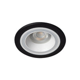 GU10 Recessed Downlight Round 77mm Cut-out White / Black