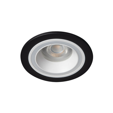 GU10 Recessed Downlight Round 77mm Cut-out White / Black