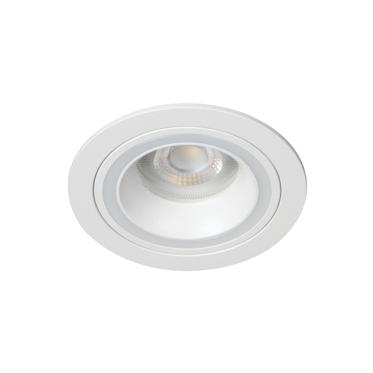 GU10 Recessed Downlight Round 77mm Cut-out IP20 10W Max - White