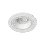 GU10 Recessed Downlight Round 77mm Cut-out IP20 10W Max - White