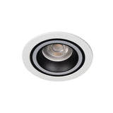 GU10 Recessed Downlight Square 77mm Cut-out Black IP20