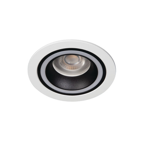 GU10 Recessed Downlight Square 77mm Cut-out Black IP20