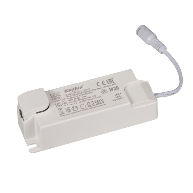 32W Recessed Mounting Frame 116mm IP20 White