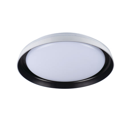 Nifu W/B 17.8W Round LED Ceiling Light - White and Black