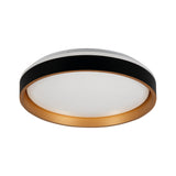 Soln LED Ø380 5W Round Ceiling Light Cool White - Black