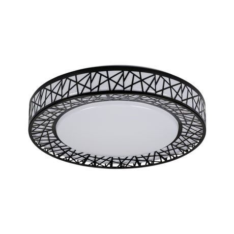 AMAZI LED 17.5W Round Ceiling Light - Black