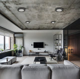 AMAZI LED 17.5W Round Ceiling Light - Black
