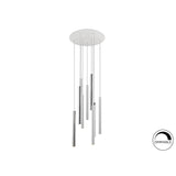 Varas 9 Light Dimmable LED Cluster Pendant 125W 3000K - White