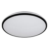 Arvos 37W Round LED Ceiling Light Colour Selectable - Black