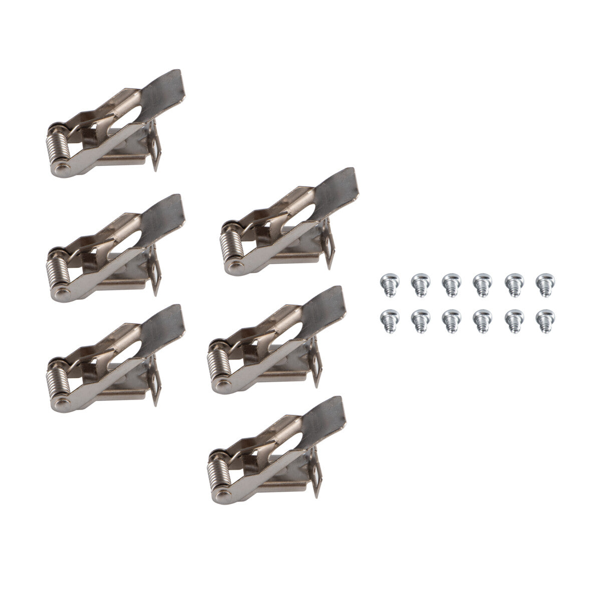 Panel Mounting Clips 6 Pack - Steel Fixing Brackets