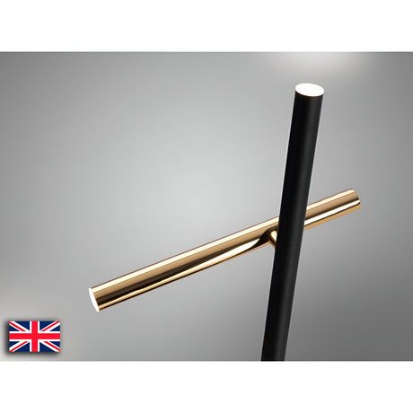 Varas LED Floor Lamp 10W 3000K - Black/Gold
