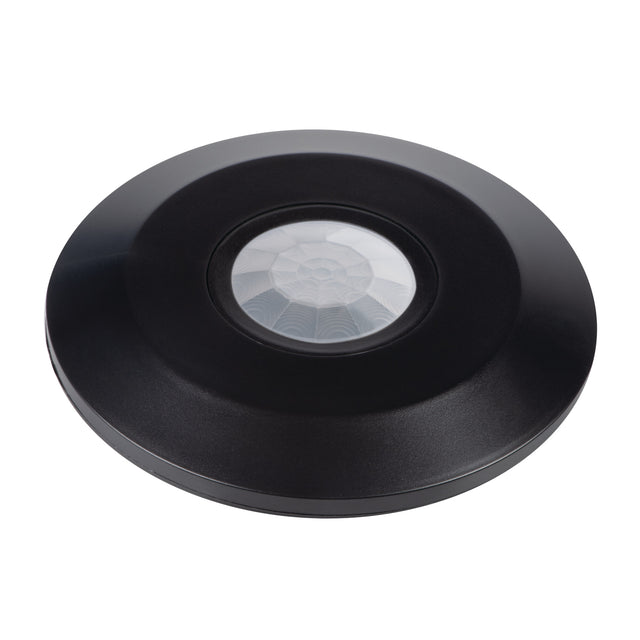Flat Black Microwave Motion Sensor IP20 - 37376