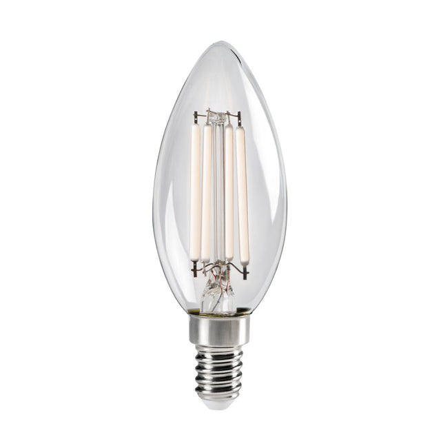 Kanlux XLED 4.5W E14 LED Candle Bulb Warm White, shown on a plain white background.
