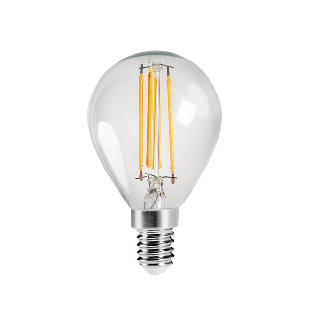 E14 Golf Ball 4.5W Filament LED Bulb - Cool White