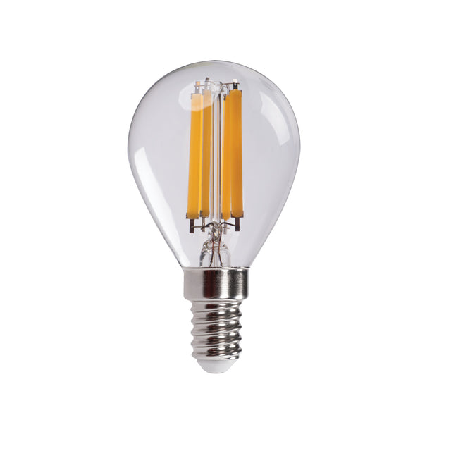 E14 Golf Ball 7W Filament LED Bulb - Warm White