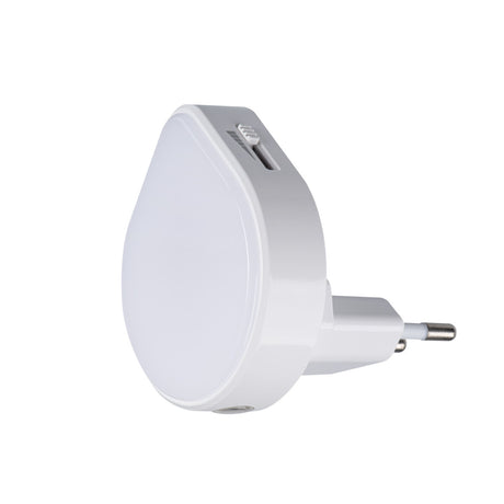 ULOV Plug-In LED Night Light 0.5W Warm White - White