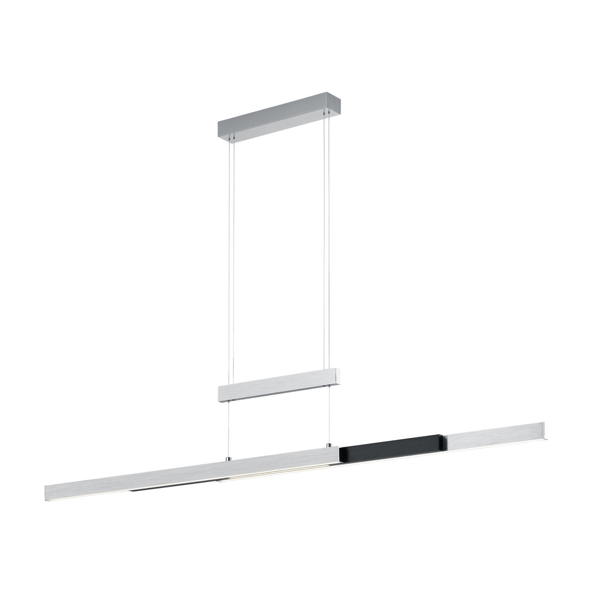 Trajan LED Up Down Linear Pendant – Brushed Aluminium