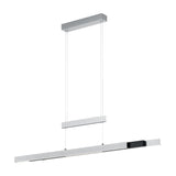 Trajan LED Up Down Linear Pendant – Brushed Aluminium
