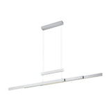 Trajan LED Up Down Linear Pendant – Satin Nickel