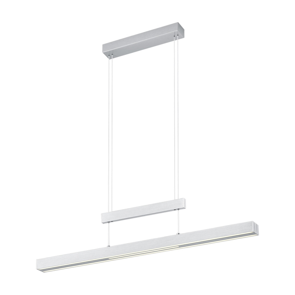 Trajan LED Up Down Linear Pendant – Satin Nickel