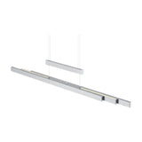 Trajan LED Up Down Linear Pendant – Satin Nickel