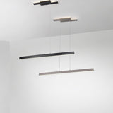 Belfast LED Up Down Linear Pendant – Matt Black