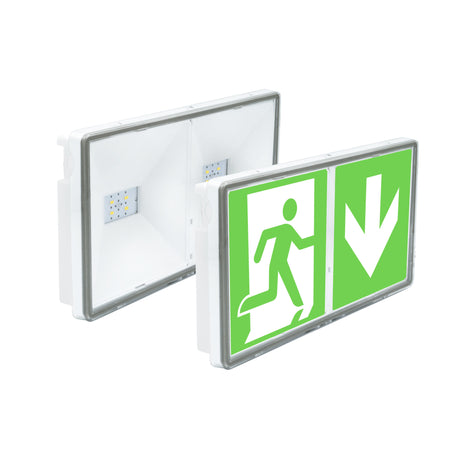ONTEC S30 3W 250x30 Auto-Test Surface Emergency Light - White