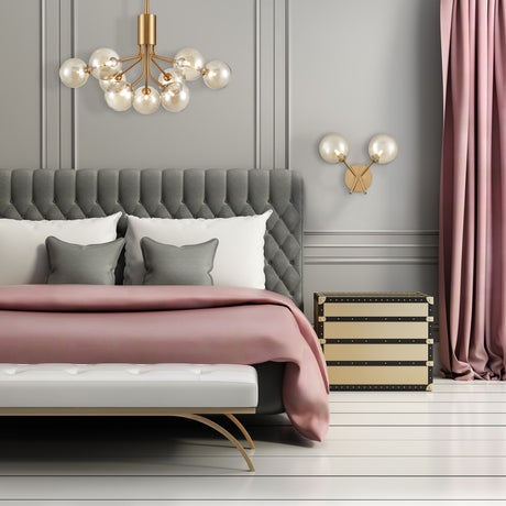 Cosmic lighting accessory, shown in a room setting