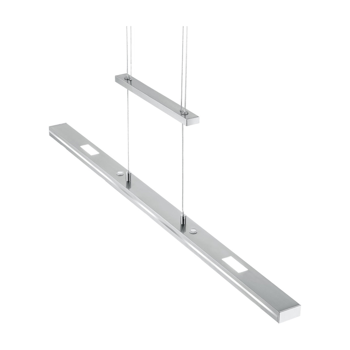 Lacal LED Up Down Linear Chandelier – Satin Nickel