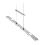 Lacal LED Up Down Linear Chandelier – Satin Nickel