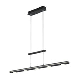 Lacal LED Up Down Linear Chandelier – Matt Black