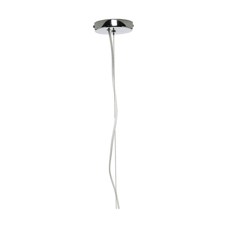 Chrome Contemporary Electrified E27 Ceiling Fitting - 90cm
