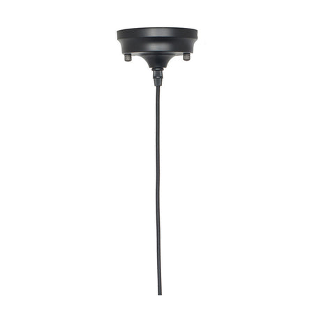 Black Retro Electrified E27 Ceiling Fitting - 75cm