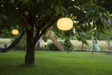 Stono Milk USB 1W Ø230 Rechargeable Garden Spike Light Warm White - White