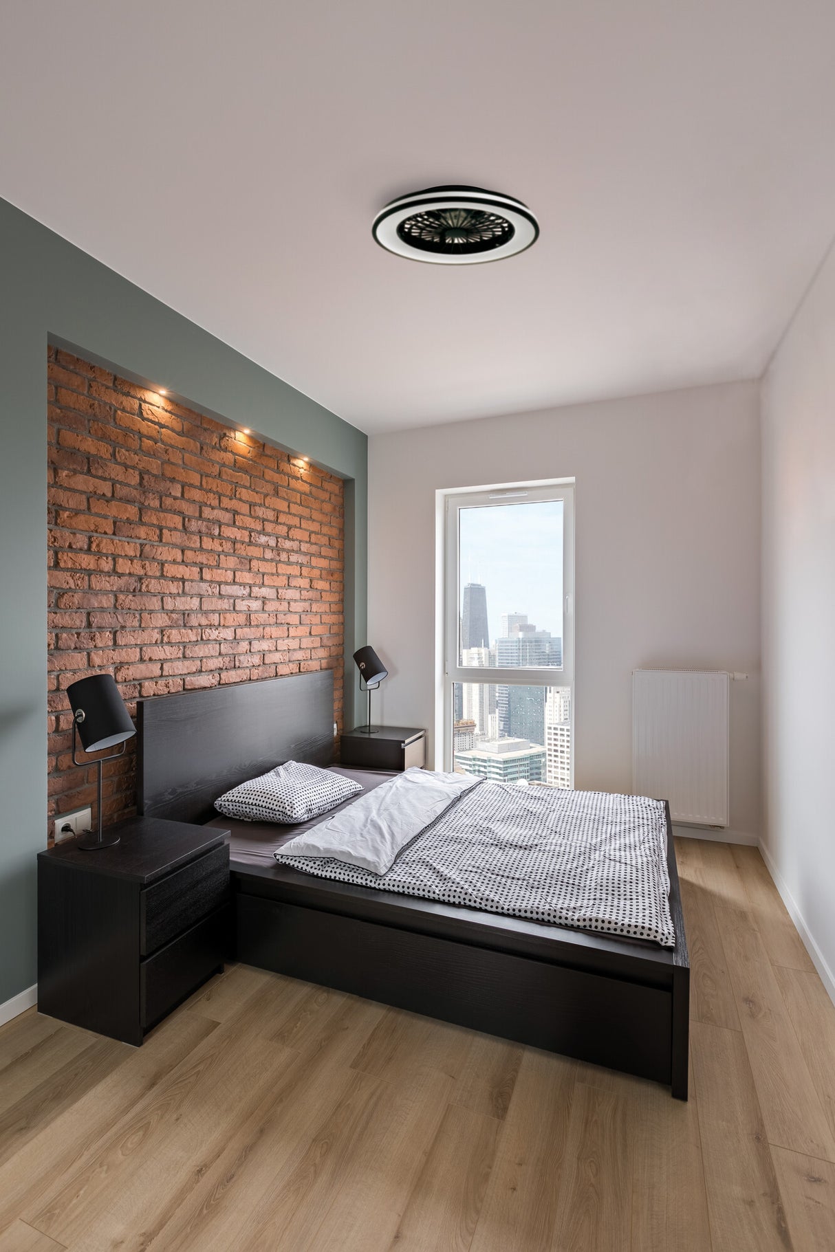 Plave 48W Round LED Ceiling Light Colour Selectable - White