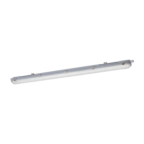 Kanlux Mah Pro 38W Emergency LED Light IP66 in grey, shown on a plain white background.
