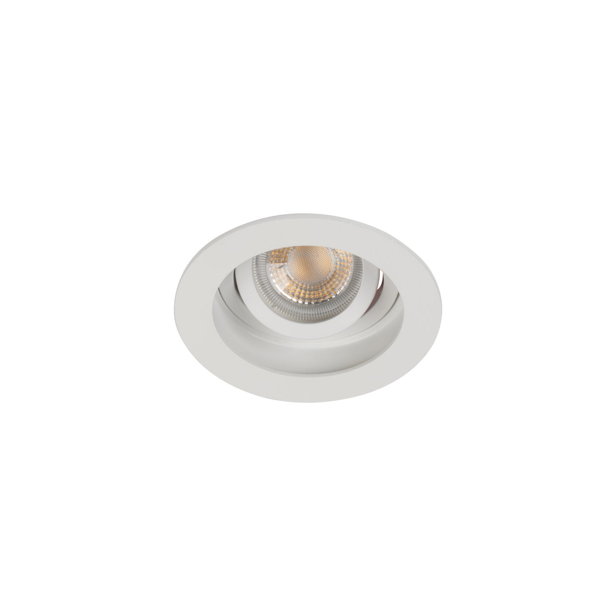 Adjustable GU10 Spotlight 20° 90mm Cut-out Round 10W max - White