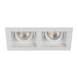 Adjustable GU10 Spotlight 20° 90mm Cut-out White Rectangular 2W max