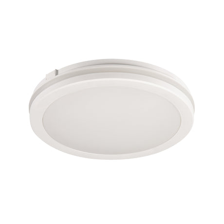 Beno Eco 30W Ø300 Round Colour Selectable IP65 Ceiling Light - White